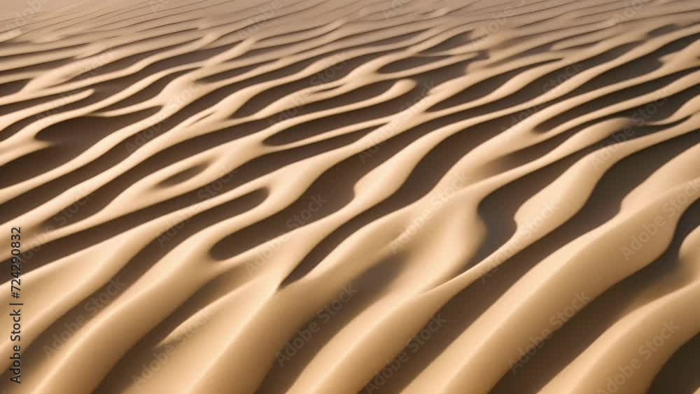 Smooth undulating patterns sandy ocean floor, formed gentle touch waves. Smooth undulating patterns sandy ocean floor, formed gentle touch waves.