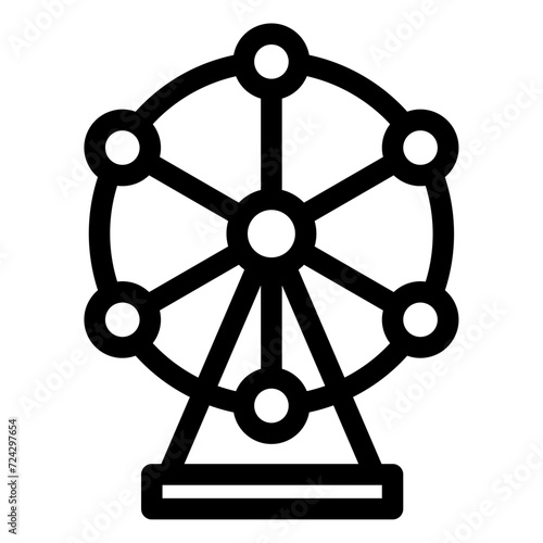 ferris wheel icon 