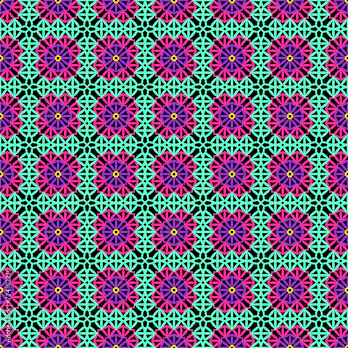 Granny square crochet background art decor design handmade fancywork 
