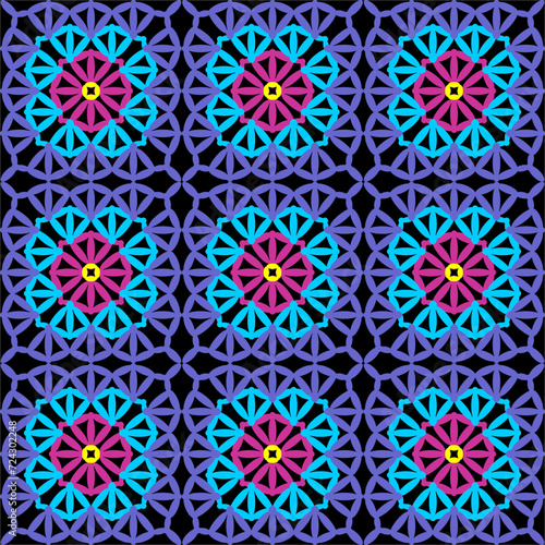 Granny square crochet background art decor design handmade fancywork 
