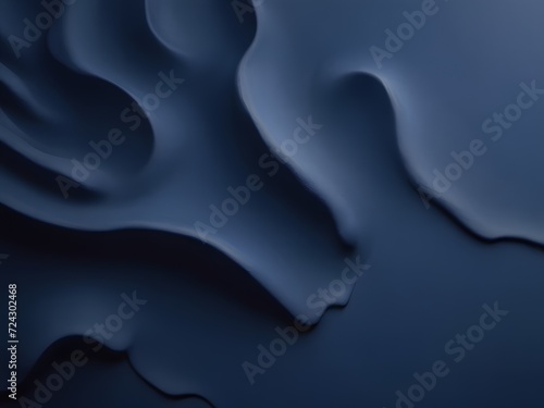 Elegant Blue Waves Texture, Abstract Modern Art Background
