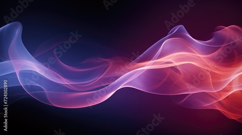 Soft and delicate, wispy strands of smoke seem to dance gracefully in this abstract light painting, evoking a sense of beauty and tranquility.
