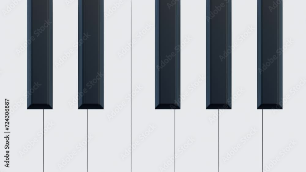 Piano Key Animation Curtain Transition Transparent Background Alpha Channel Piano Key Animation Curtain Transition Transparent Background Alpha Channel