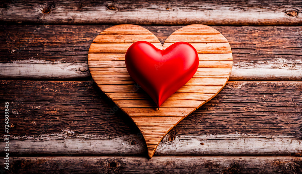 red heart, romantic abstract wallpaper, valentines background, copy space, beautiful background red heart, romantic abstract wallpaper, valentines background, copy space, beautiful background