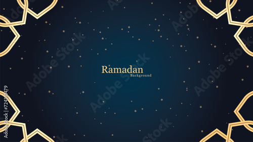 Ramadan kareem vector illustration, ramadan holiday celebration background