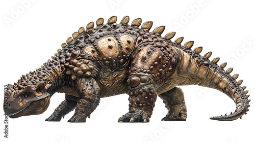 アンキロサウルスのイメージ - image of Ankylosaurus - No3-1 Generative AI © Orange Eyes