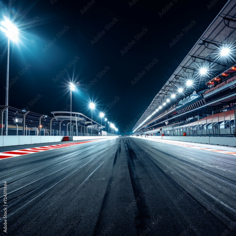 Illuminated International Race Track