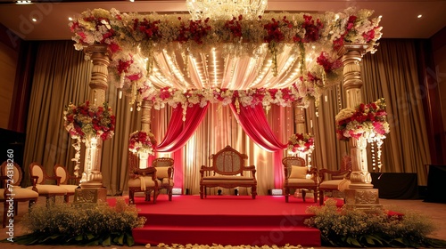Chic and Simple Mandap Decor Inspiration for Modern Indian Weddings