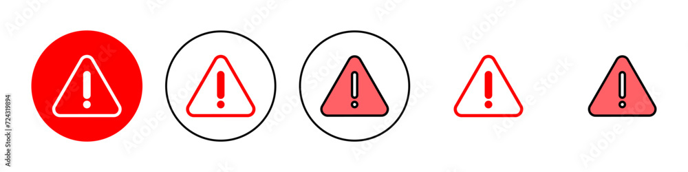 Exclamation danger sign illustration. attention sign and symbol. Hazard warning attention sign Exclamation danger sign illustration. attention sign and symbol. Hazard warning attention sign