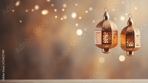 Graceful Light Islamic Lantern Art