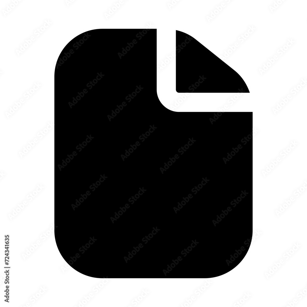 File Solid Icon File Solid Icon