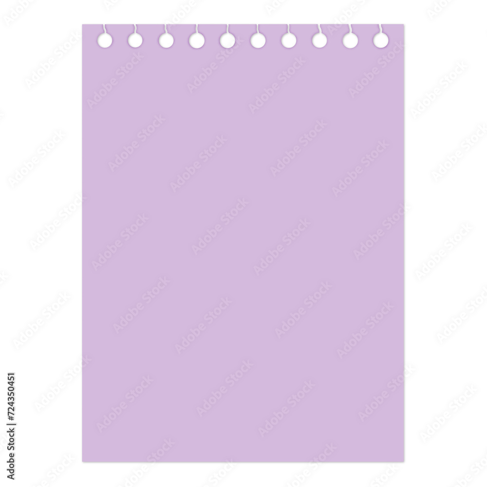 A Piece of Blank Writing Paper. Can be used as a Text Frame.