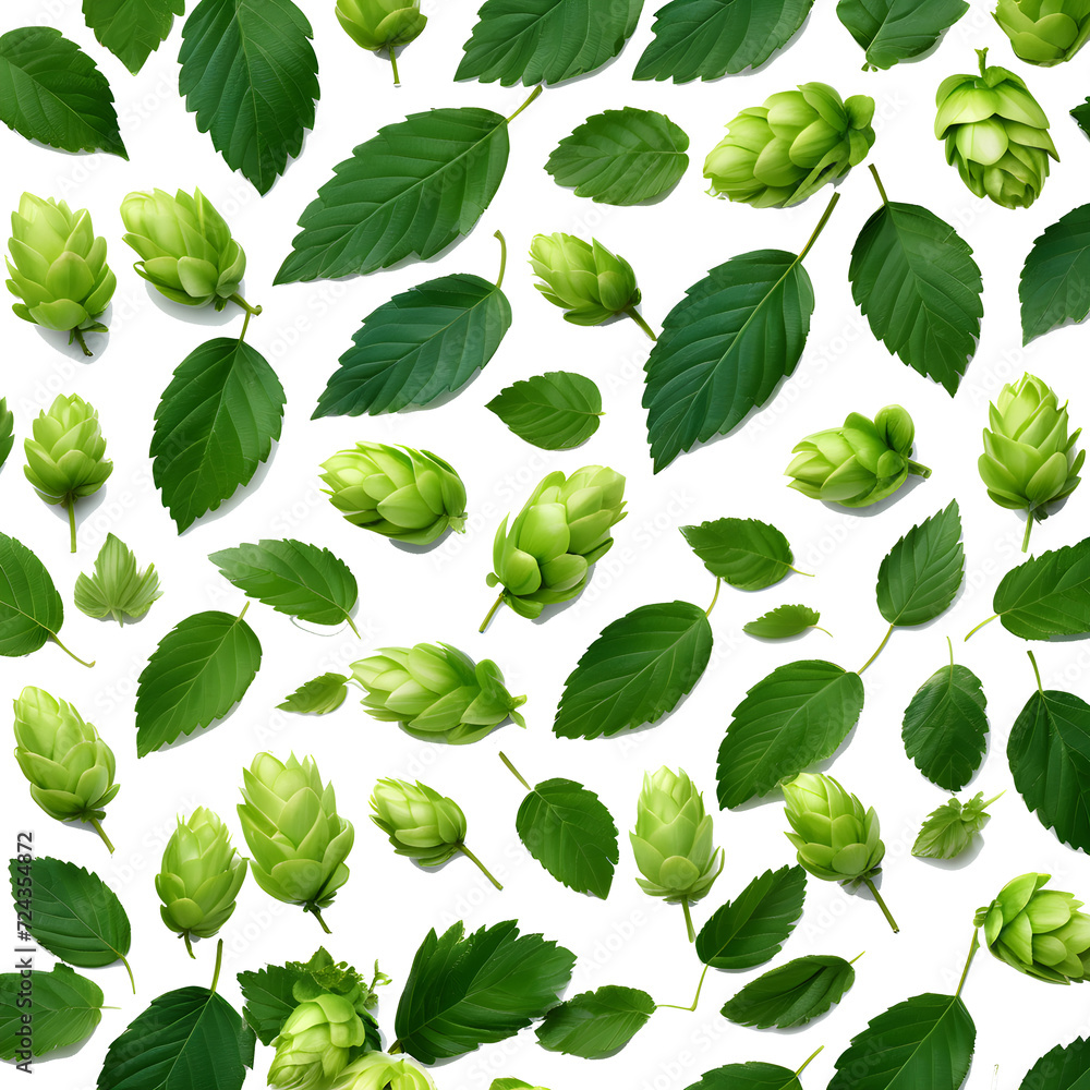 green leaves seamless pattern green leaves seamless pattern