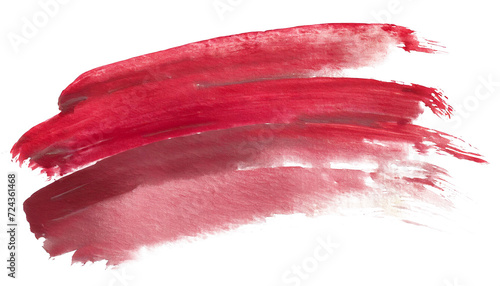 watercolor brush stroke isolated texture paint	
