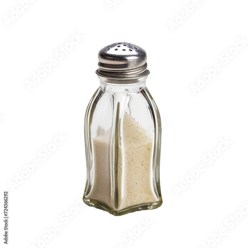Salt shaker, isolated PNG object