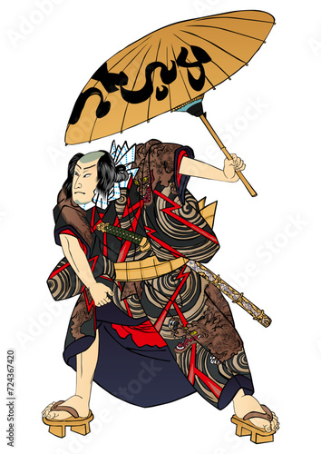 浮世絵　歌舞伎役者　その119