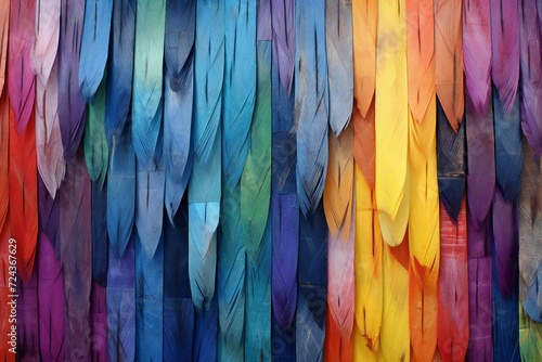 Colorful feathers background, Colorful feathers background, Colorful feathers background