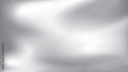 Abstract gray and white color gradient background. Vector illustration.