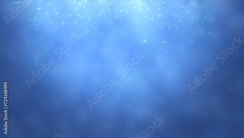 Illuminating glittering particles background   Star rain. Abstract background with shining colorful particles. Shimmering Glittering Particles With Bokeh.