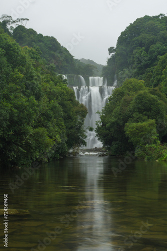 Pdem falls in Khliehasem, Meghalaya India Northeast India Asia