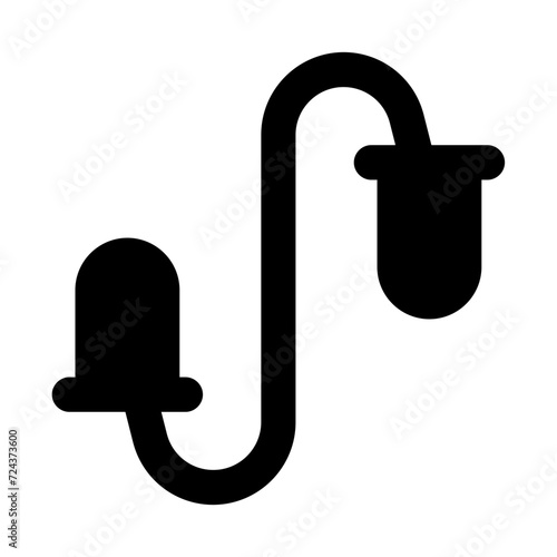 Jump Rope Solid Icon