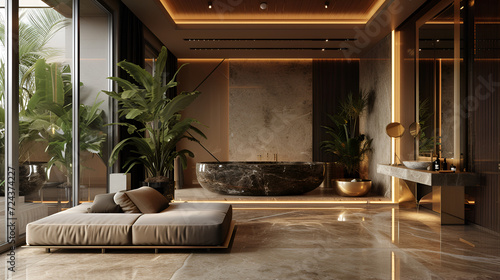 luxury Interior, generative ai