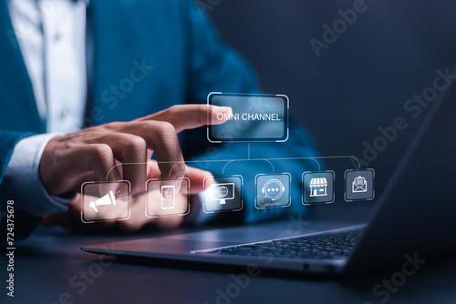 Foto Omni Channel concept