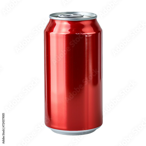 Soda can, isolated PNG object