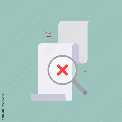 File not found, Page not found, No Search Results illustration infographics