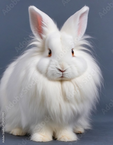 Dwarf Angora Rabbit, Ideal for pet-related projects, animal enthusiasts, or anyone seeking to add a touch of sweetness to their designs.
