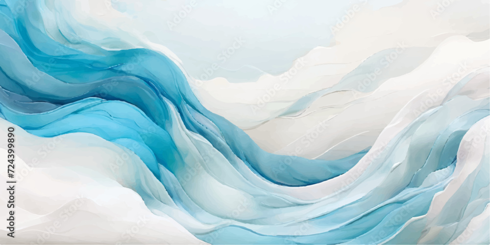 abstract soft blue and white abstract water color ocean wave texture background. Banner Graphic Resource as background for ocean wave and water wave abstract graphics. abstract soft blue and white abstract water color ocean wave texture background. Banner Graphic Resource as background for ocean wave and water wave abstract graphics.
