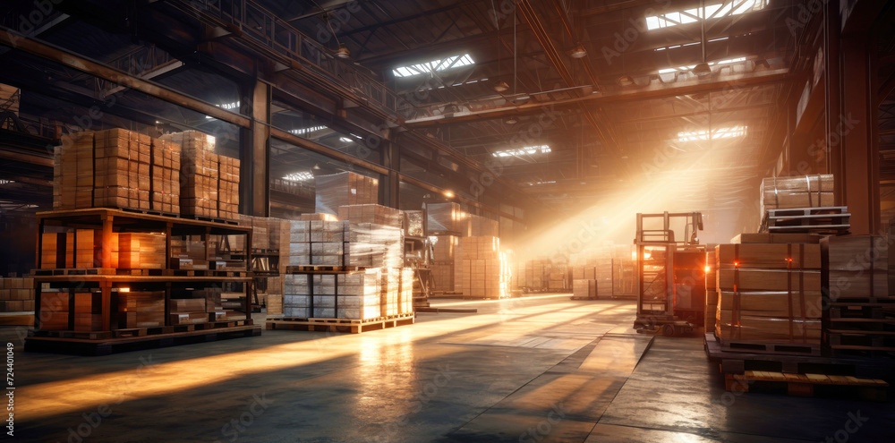 Large Industrial Building With Abundant Windows Large Industrial Building With Abundant Windows