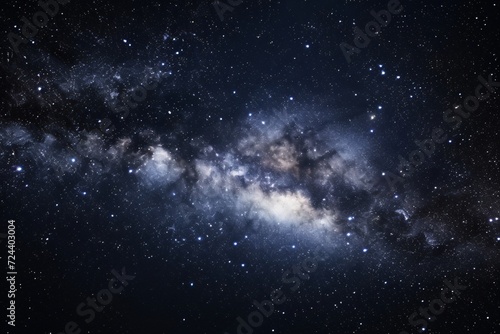 realistic starry night cosmos space background