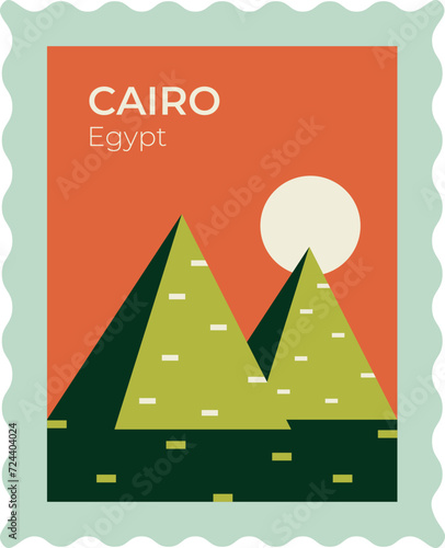Cairo Egypt Postage Stamp