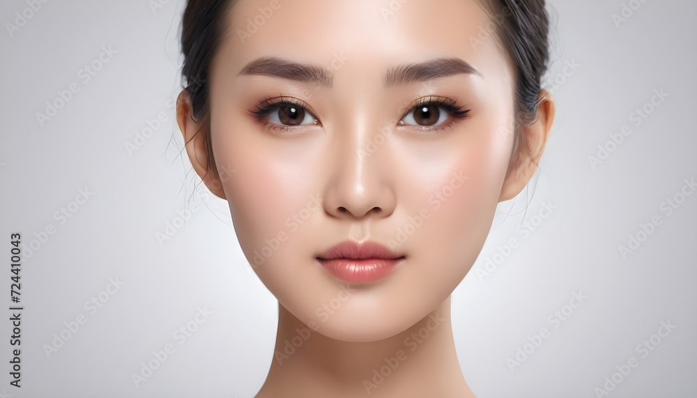 portrait of a woman with skin portrait of a woman with skin