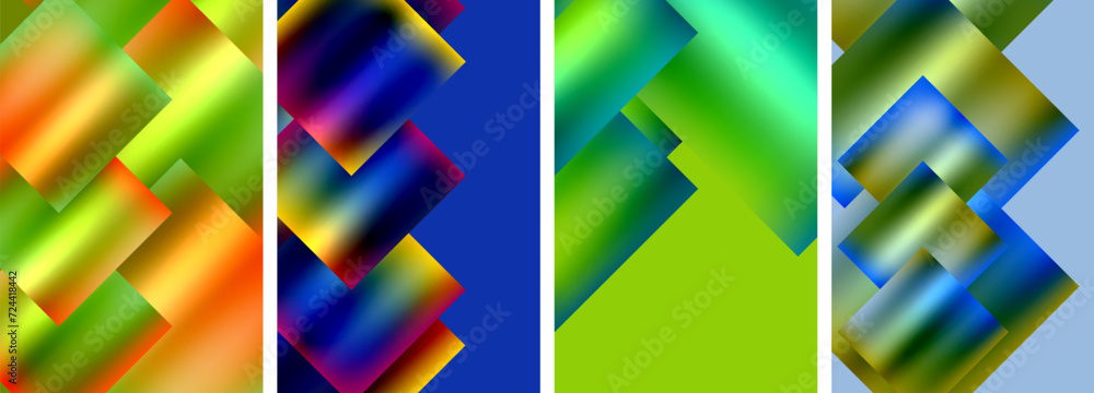 Metallic glossy square concept posters. Vector illustration For Wallpaper, Banner, Background, Card, Book Illustration, landing page Metallic glossy square concept posters. Vector illustration For Wallpaper, Banner, Background, Card, Book Illustration, landing page