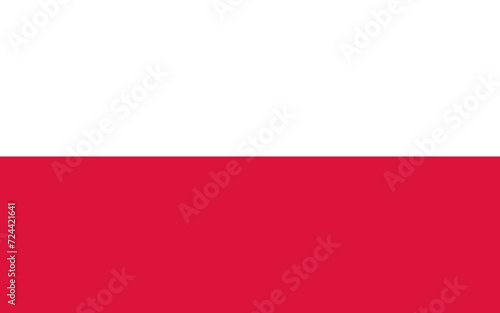 Free Download Close-up of red and white national flag of Eastern European country of Republic of Poland. Illustration made January 30th, 2024, Zurich, Switzerland. - GFXLoad