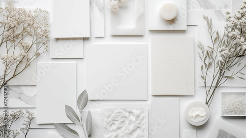 collage of mood board
