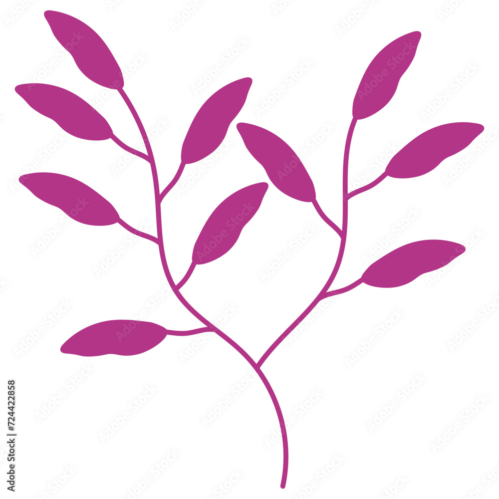 Abstract Plant Element Abstract Plant Element