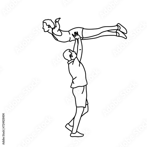 Danse dans les airs