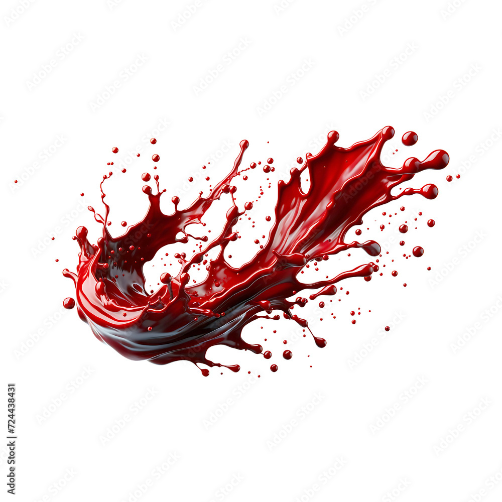 Blood Splashes with Droplets. PNG Transparent Background Blood Splashes with Droplets. PNG Transparent Background