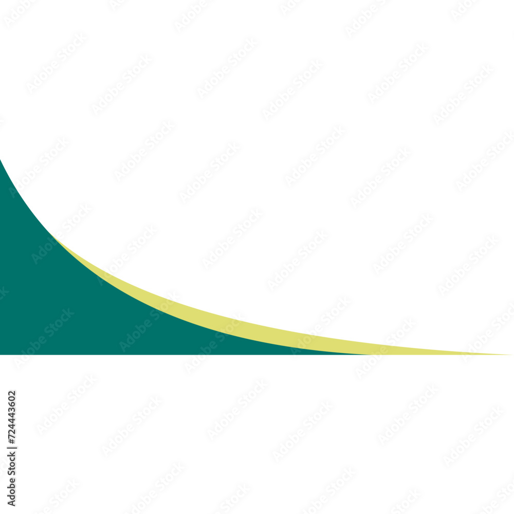 Flat Curve Footer Flat Curve Footer