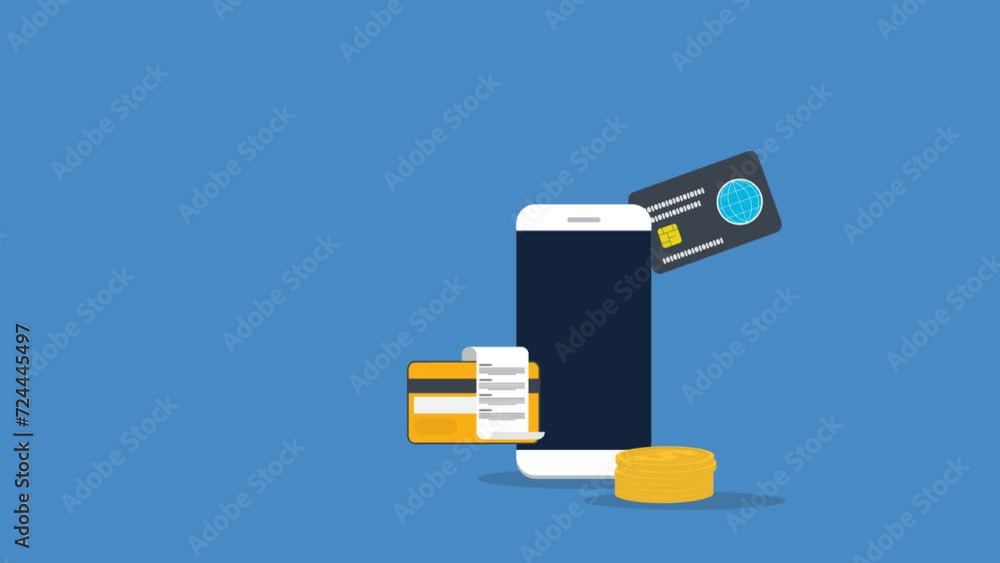 Online payment, security transaction. Mobile banking and internet banking concept. Payment by credit card. Online payment, security transaction. Mobile banking and internet banking concept. Payment by credit card.