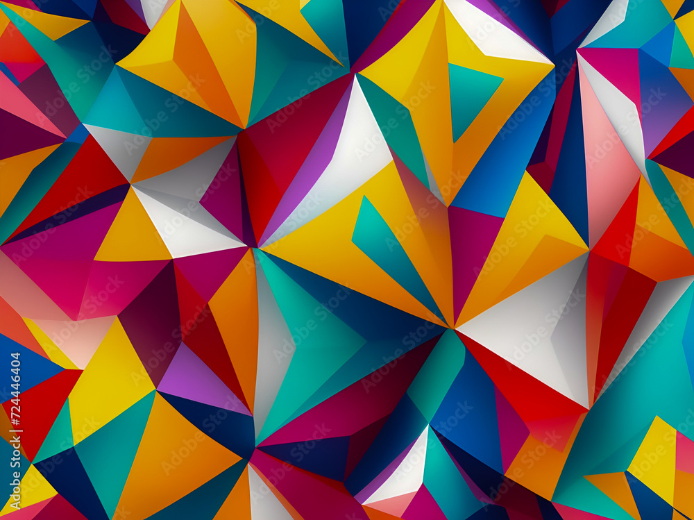 Obraz premium abstract geometric background