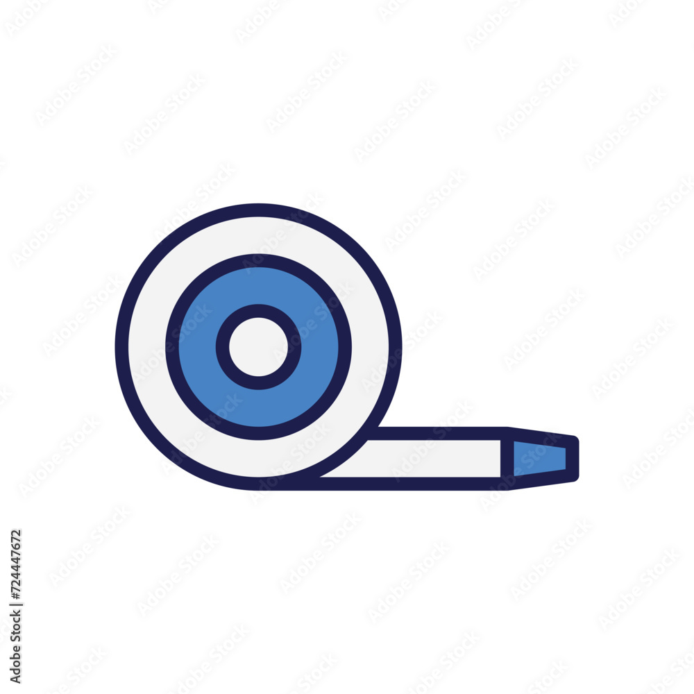 Party Trumpets  icon with white background vector stock illustration