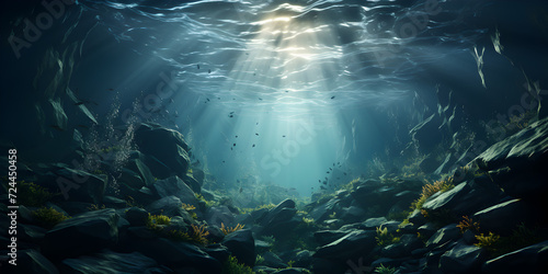 Underwater view of reef © arte ador