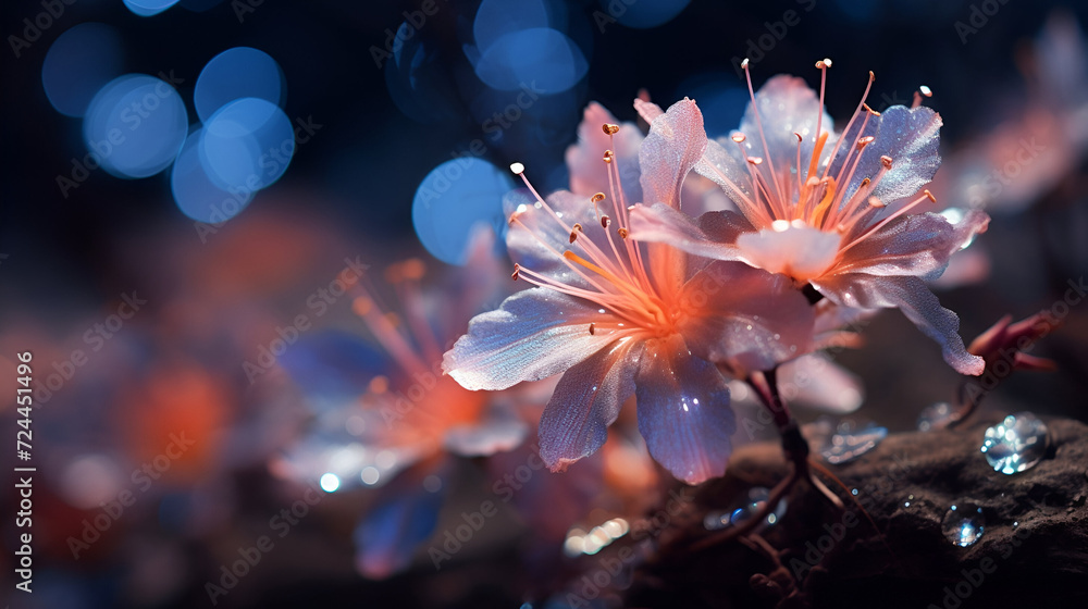 Fototapeta premium Spring Blossom, Close-up of pink cherry blossoms in spring