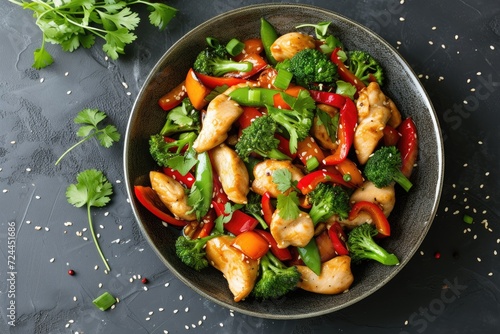 Asian-Inspired Eats: Elevating Chicken Stir-Fry