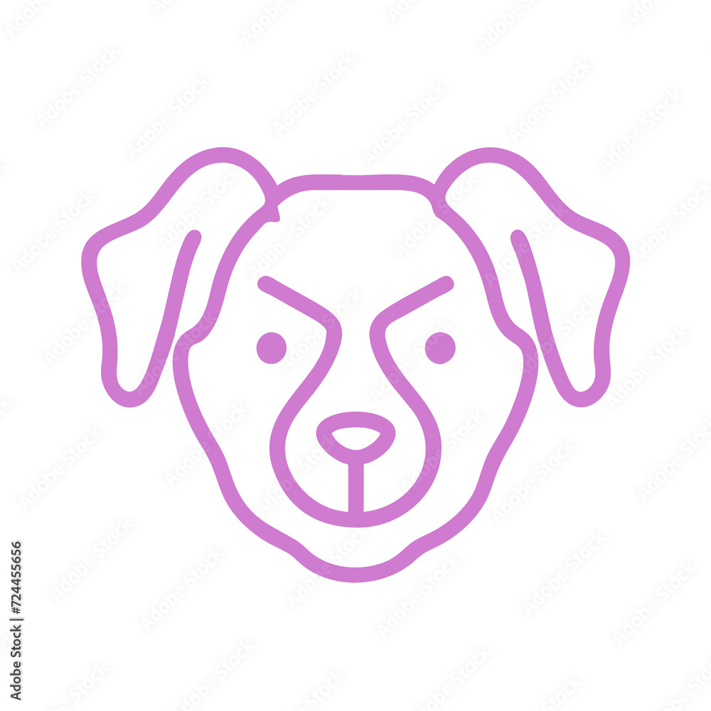 dog outline dog outline