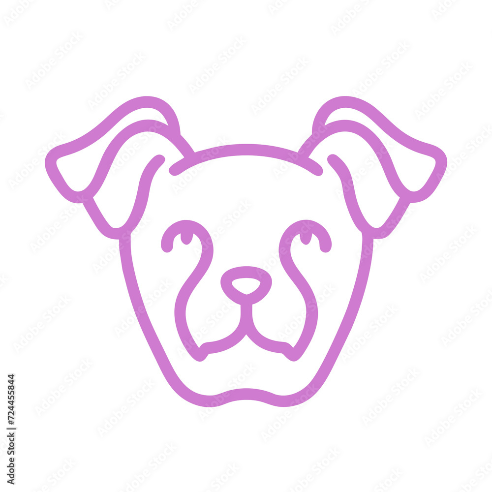 dog outline dog outline
